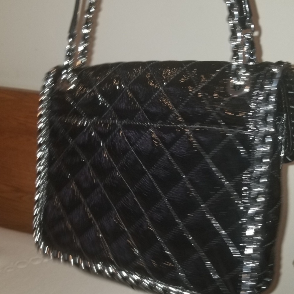Michael Kors Black Quilted Leather Tote Bag - Picture 4 of 8